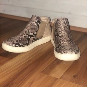 Snakeskin sneakers